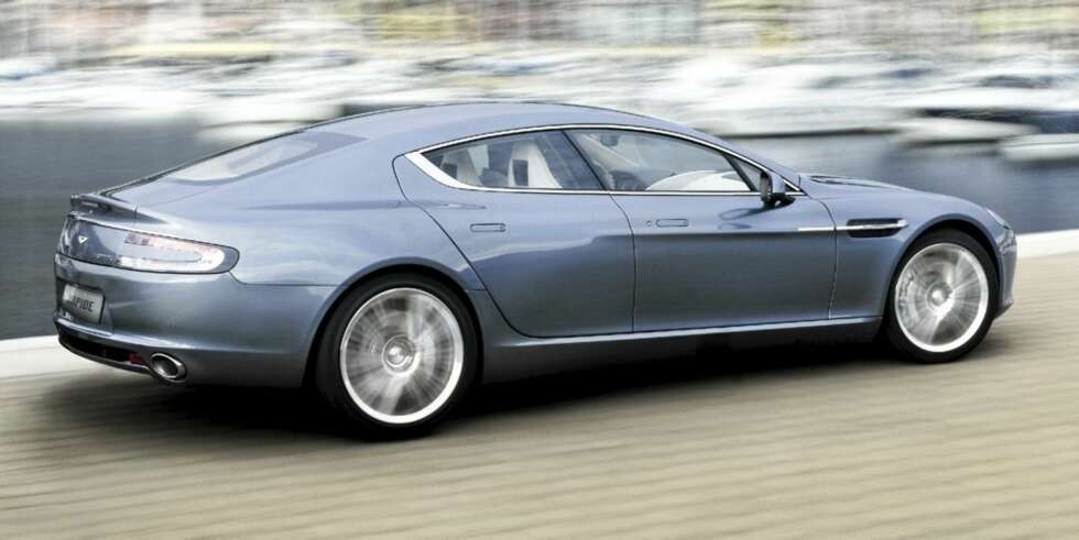 ASTON MARTIN: Gir oss litt å drømme om - nye Rapide. ASTON MARTIN: Gir oss litt å drømme om - nye Rapide.