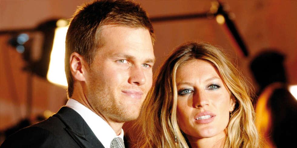 SAKSØKT: Tom Brady og Gisele Bündchen ar saksøkt for minst en million dollar av to fotografer. SAKSØKT: Tom Brady og Gisele Bündchen ar saksøkt for minst en million dollar av to fotografer.
