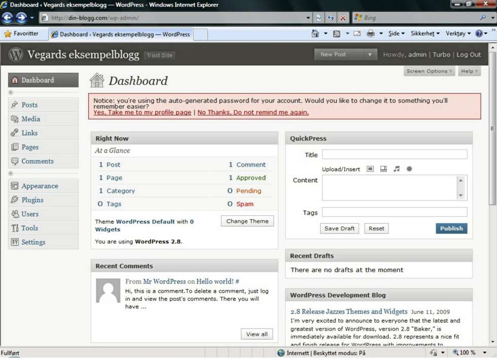 Wordpress Wordpress
