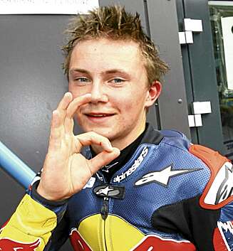 UNG STJERNE: Sturla Borch Fagerhaug er bare 17 år gammel, men regnes allerede som den beste norske roadraceren i historien. UNG STJERNE: Sturla Borch Fagerhaug er bare 17 år gammel, men regnes allerede som den beste norske roadraceren i historien.