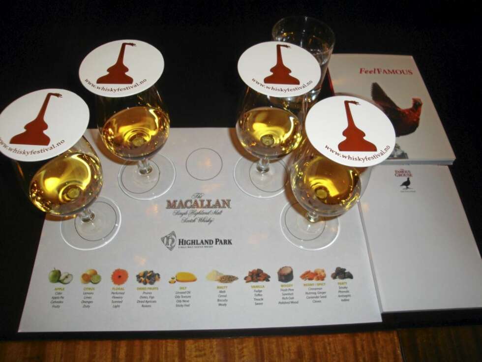 EN SMAK AV WHISKY: Røyk, blomster, jod, toffee - eller litt av alt? EN SMAK AV WHISKY: Røyk, blomster, jod, toffee - eller litt av alt?
