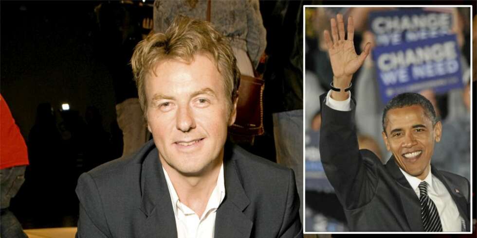 DRØMMEGJEST: Fredrik Skavlan ønsker seg president Barack Obama i gjestestolen i desember. DRØMMEGJEST: Fredrik Skavlan ønsker seg president Barack Obama i gjestestolen i desember.