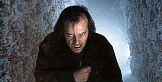 Ondskapens hotell fra 1980 (originaltittel: The Shining): Regi: Stanley Kubrick , hovedrolle: Jack Nicholson. Ondskapens hotell fra 1980 (originaltittel: The Shining): Regi: Stanley Kubrick , hovedrolle: Jack Nicholson.