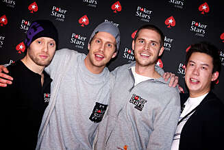 Aksel Hennie, Morten Ramm, Petter Wollebæk og Johnny Lodden stilte alle i PokerStars Baltic Festival. Aksel Hennie, Morten Ramm, Petter Wollebæk og Johnny Lodden stilte alle i PokerStars Baltic Festival.