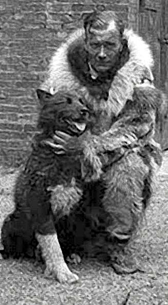 TOSPANN: Gunnar Kaasen og Balto. TOSPANN: Gunnar Kaasen og Balto.
