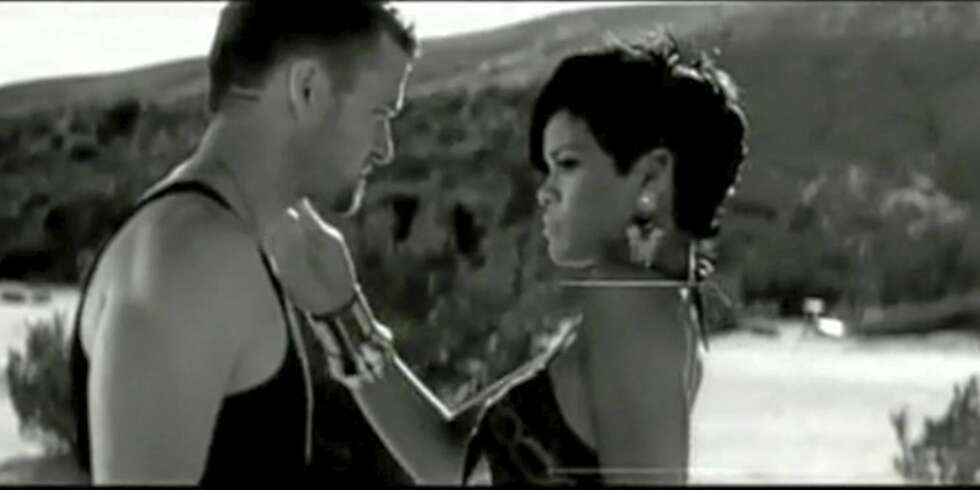 HETT PAR: I videoen til låta "Rehab" er det søt musikk mellom Justin og Rihanna. HETT PAR: I videoen til låta "Rehab" er det søt musikk mellom Justin og Rihanna.