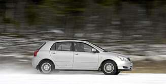 TOYOTA COROLLA: Bør være et trygt kjøp for dem som er ute etter en brukt kompaktbil. FOTO: Terje Bjørnsen TOYOTA COROLLA: Bør være et trygt kjøp for dem som er ute etter en brukt kompaktbil. FOTO: Terje Bjørnsen