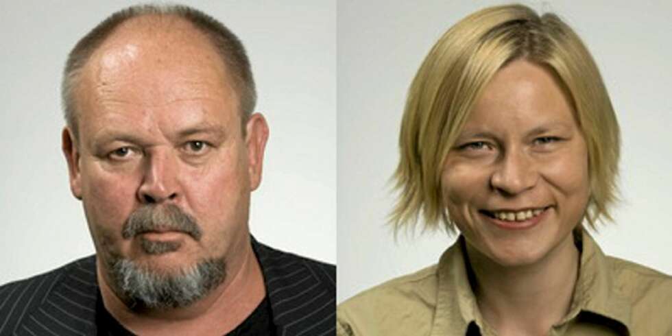 Truls Vaa og Beate Elvebakk fra TØI. Truls Vaa og Beate Elvebakk fra TØI.