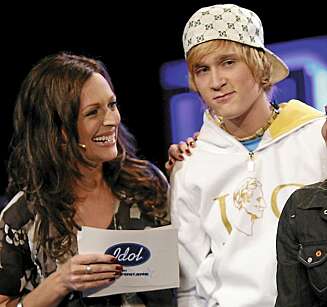 GODE MINNER: Marte var programleder da Bjørn Johan deltok i Idol i 2007. GODE MINNER: Marte var programleder da Bjørn Johan deltok i Idol i 2007.