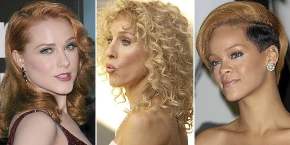 TRENDY: Evan Rachel Wood, Sarah Jessica Parker og Rihanna følger alle vinterens hårtrender TRENDY: Evan Rachel Wood, Sarah Jessica Parker og Rihanna følger alle vinterens hårtrender