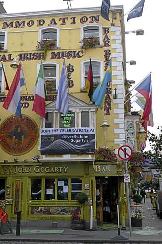 MANGE PUBER: Dublin har et utall av puber... MANGE PUBER: Dublin har et utall av puber...
