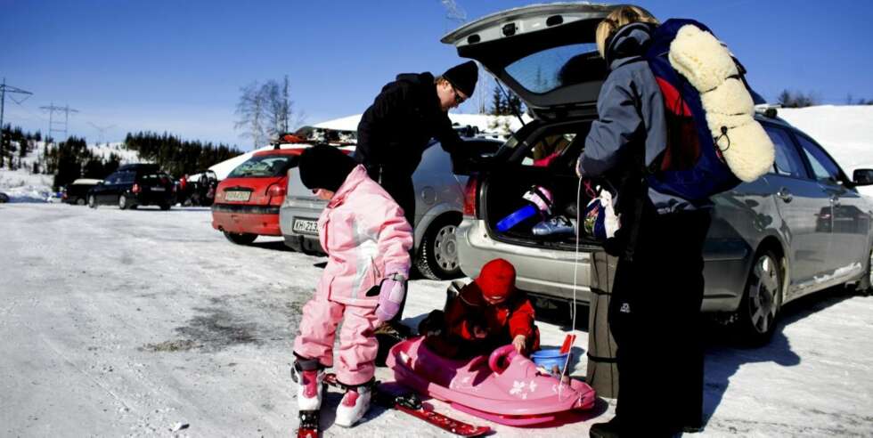 VELLYKKET: Her er noen som har kommet seg ut av køen og opp på fjellet. VELLYKKET: Her er noen som har kommet seg ut av køen og opp på fjellet.