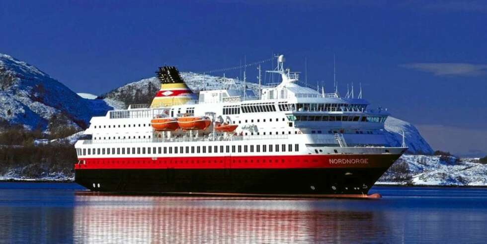 HURTIGRUTEN: Hurtigruteskipet MS Nordnorge. HURTIGRUTEN: Hurtigruteskipet MS Nordnorge.