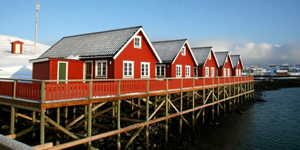 RORBUER: I Mehamn kan du overnatte i rorbuer. RORBUER: I Mehamn kan du overnatte i rorbuer.