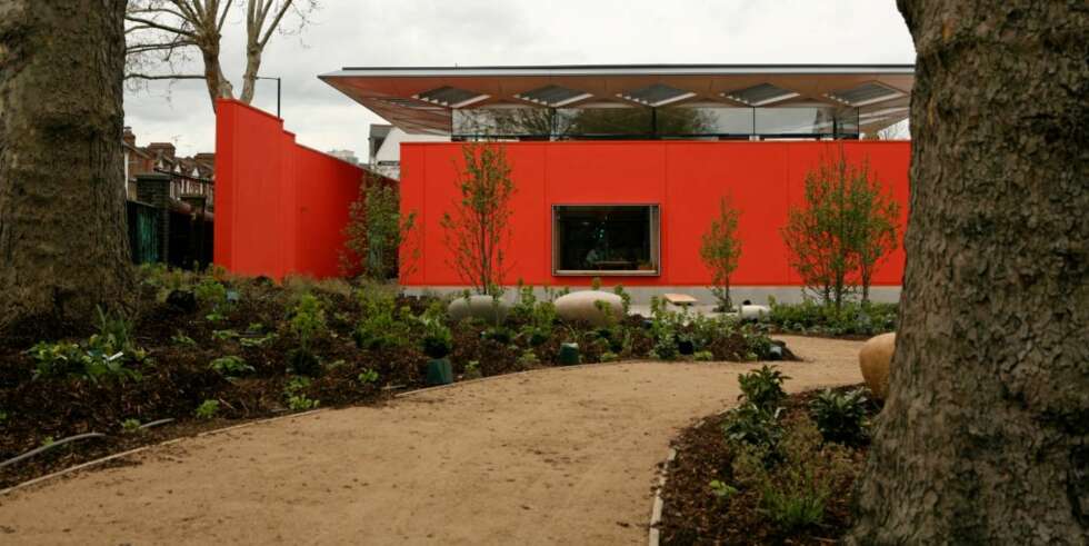 MAGGIE'S CENTRE: Dette senteret er en møteplass dedikert til alle som er påvirket av kreft i London. MAGGIE'S CENTRE: Dette senteret er en møteplass dedikert til alle som er påvirket av kreft i London.