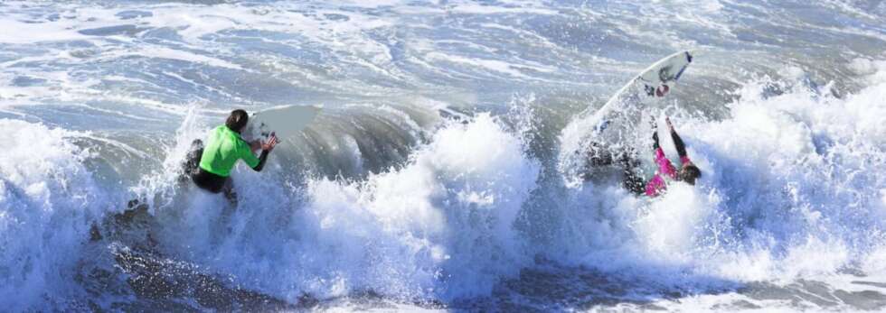 SURFING: Ta med surfebrettet og kast deg ut i bølgene på en av San Diegos mange flotte strender. SURFING: Ta med surfebrettet og kast deg ut i bølgene på en av San Diegos mange flotte strender.
