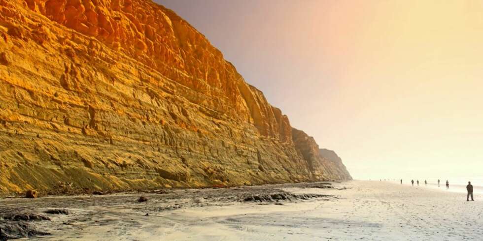 LA JOLLA SHORES: San Diego har mange flotte strender. Her et bilde fra stranden La Jolla Shores. LA JOLLA SHORES: San Diego har mange flotte strender. Her et bilde fra stranden La Jolla Shores.