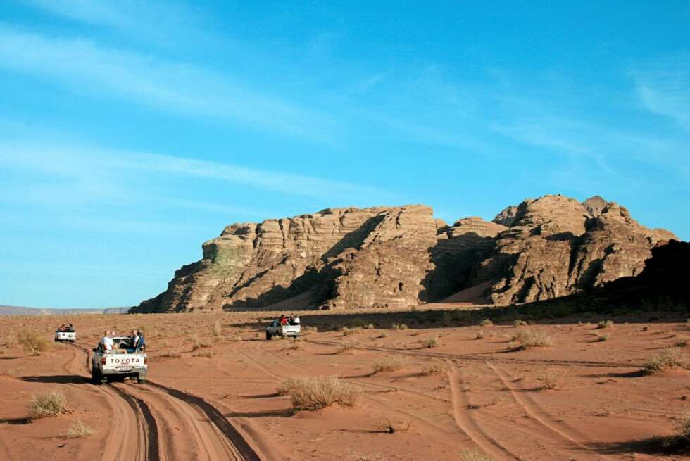 I FJELLET: Klippebyen Petra ligger i et fjellområde i Jordan, sør for Dødehavet. I FJELLET: Klippebyen Petra ligger i et fjellområde i Jordan, sør for Dødehavet.