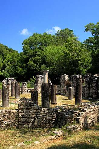 GAMMEL: Ruinbyen Butrint er på UNESCOs verdensarvliste. GAMMEL: Ruinbyen Butrint er på UNESCOs verdensarvliste.