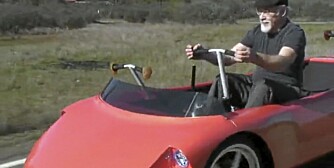Professor Samuel Greenwood er arkitekten bak ro-bilen. Professor Samuel Greenwood er arkitekten bak ro-bilen.