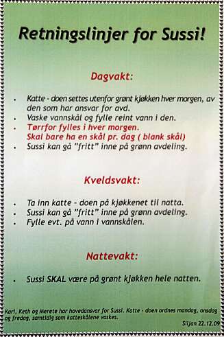 Alle ansatte skal jo ha en arbeidsbeskrivelse. Alle ansatte skal jo ha en arbeidsbeskrivelse.