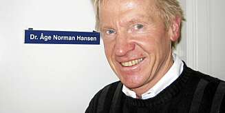 PRØV NYTT: Det kommer hele tiden nye behandlingsformer, sier Åge Norman Hansen. PRØV NYTT: Det kommer hele tiden nye behandlingsformer, sier Åge Norman Hansen.