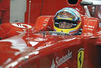 ALONSO: Den dobbelte F1-verdensmesterenFerdinard Alonso kjører i år for Ferrari. ALONSO: Den dobbelte F1-verdensmesterenFerdinard Alonso kjører i år for Ferrari.