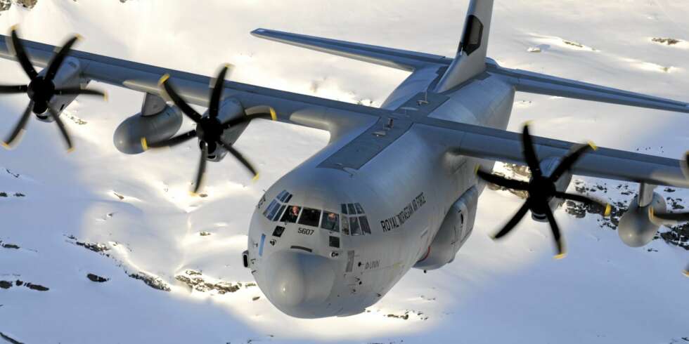 NY HERCULES: C-130 J Hercules Luftforvarets nye transportfly - som fra neste år skal brukes i Afghanistan. NY HERCULES: C-130 J Hercules Luftforvarets nye transportfly - som fra neste år skal brukes i Afghanistan.