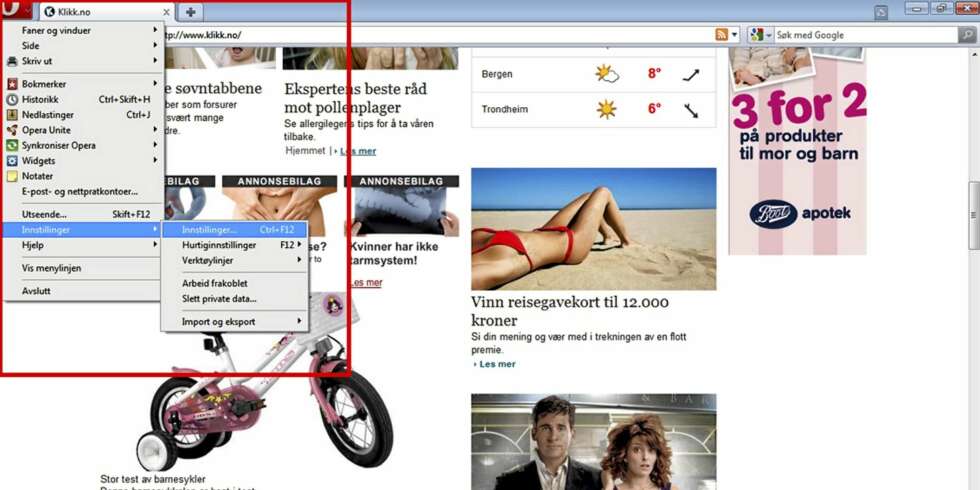 OPERA: Mange liker godt Opera. Både fordi den er rask, men også fordi den har mange funksjoner man ikke finner på andre nettlesere. OPERA: Mange liker godt Opera. Både fordi den er rask, men også fordi den har mange funksjoner man ikke finner på andre nettlesere.