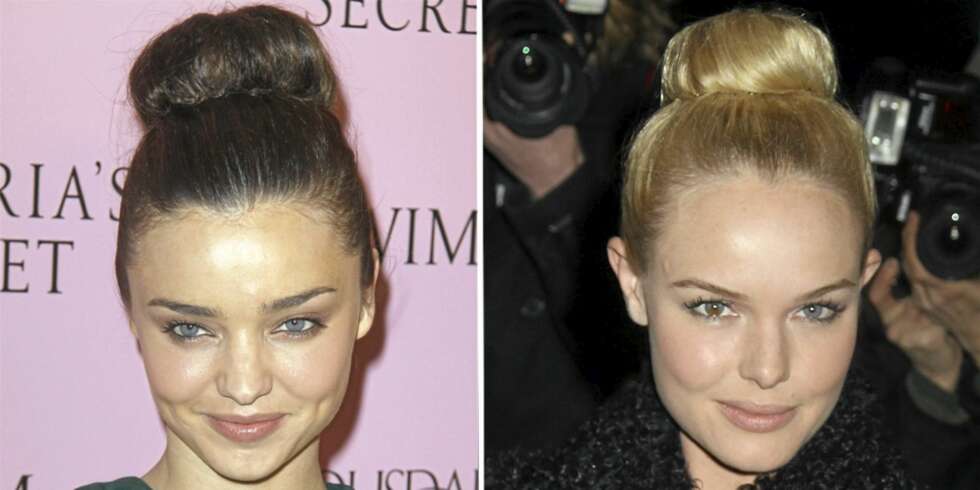FINE PÅ BALL: Miranda Kerr og Kate Bosworth sverger begge til hårball når de skal på ball. FINE PÅ BALL: Miranda Kerr og Kate Bosworth sverger begge til hårball når de skal på ball.