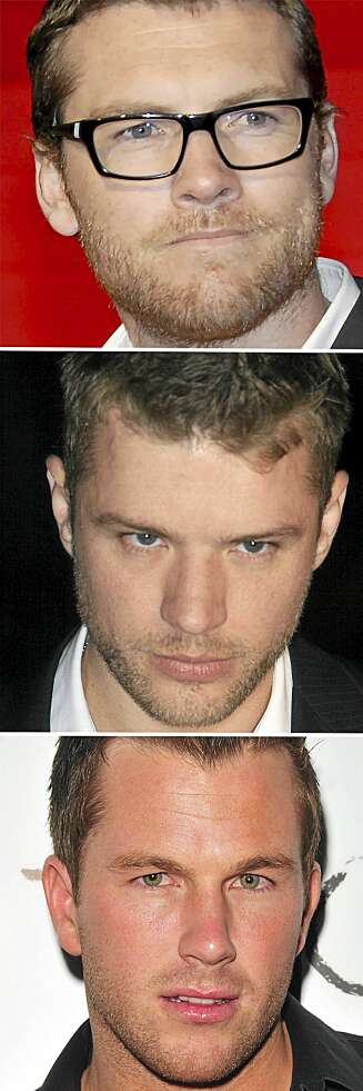 SKJEGGASER: Sam Worthington, Ryan Phillippe og Doug Reinhardt. SKJEGGASER: Sam Worthington, Ryan Phillippe og Doug Reinhardt.