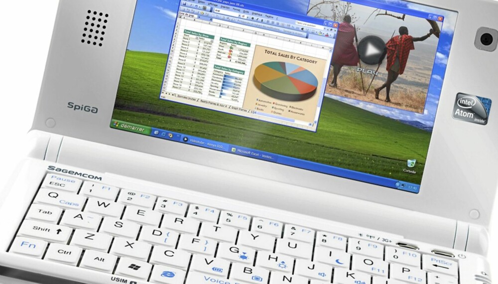 VERDENS MINSTE: Vi har testet verden minste PC. Sagemcom Spiga. VERDENS MINSTE: Vi har testet verden minste PC. Sagemcom Spiga.