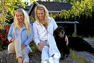SOM HUND...: Elise Wikstrøm og Stine Telhaug er klare for drømmedag. SOM HUND...: Elise Wikstrøm og Stine Telhaug er klare for drømmedag.