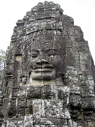 ANGKOR WAT: Detalj fra det berømte tempelet. ANGKOR WAT: Detalj fra det berømte tempelet.