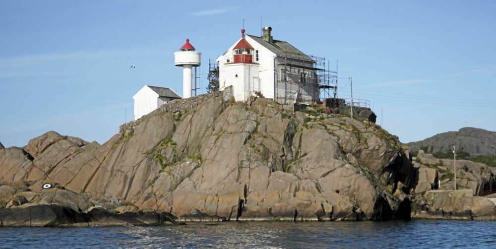 Skarvøya, ved innseilingen til Egersund. Skarvøya, ved innseilingen til Egersund.