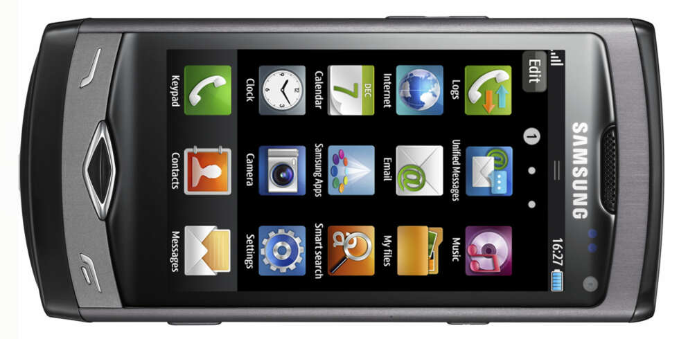 Samsung Wave har en helt strålende skjerm. Samsung Wave har en helt strålende skjerm.
