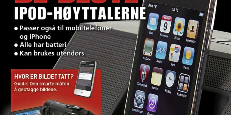 I SALG NÅ: Juniutgaven av HjemmePC er i salg nå. Stor test av iPod-høyttalere. I SALG NÅ: Juniutgaven av HjemmePC er i salg nå. Stor test av iPod-høyttalere.