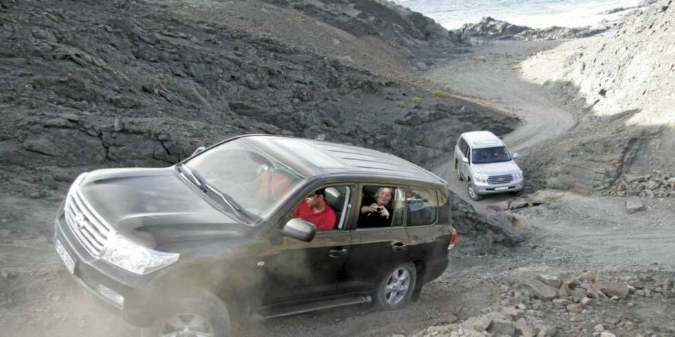 MYE FEIL: Drømmen for mange er å rote seg bort på avsides plasser. Merk at offroadleiebiler typisk er ekstra utsatt for feil og mangler. MYE FEIL: Drømmen for mange er å rote seg bort på avsides plasser. Merk at offroadleiebiler typisk er ekstra utsatt for feil og mangler.