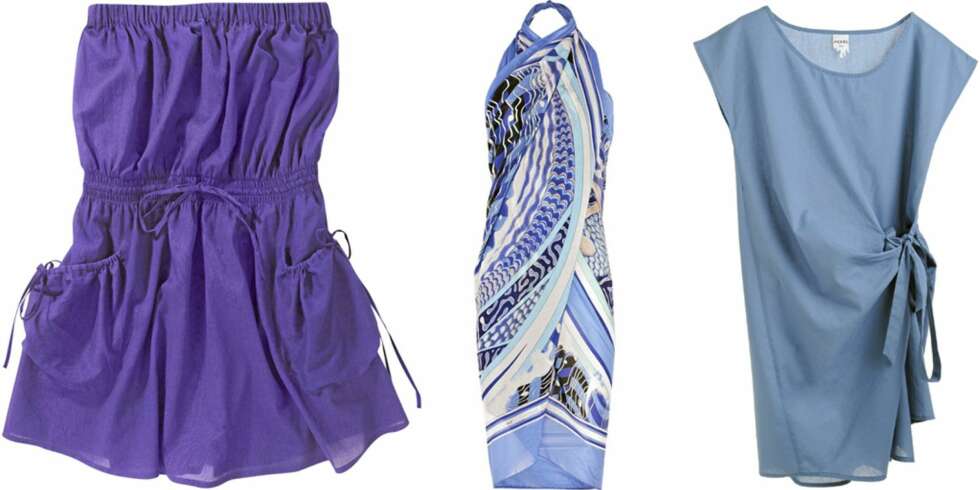 FRA VENSTRE: Gina Tricot (kr 149), Emilio Pucci (kr 1980), Monki (kr 400). FRA VENSTRE: Gina Tricot (kr 149), Emilio Pucci (kr 1980), Monki (kr 400).