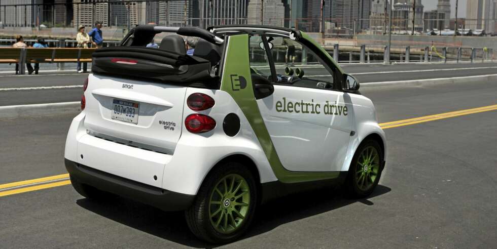 BYBIL: I Manhattan overbeviser elektriske Smart, og den er nesten gratis å kjøre rundt i. BYBIL: I Manhattan overbeviser elektriske Smart, og den er nesten gratis å kjøre rundt i.