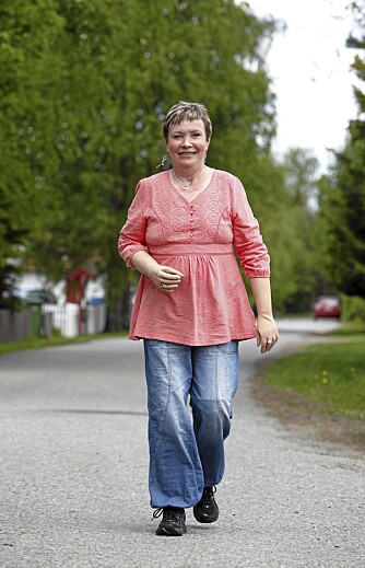 GÅR: - Det største som har skjedd meg i voksen alder, er at jeg lærte å gå igjen. GÅR: - Det største som har skjedd meg i voksen alder, er at jeg lærte å gå igjen.