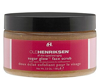 ANSIKTSKRUNN: Ole Henriksen Sugar Glow Face Scrub (kr 695). ANSIKTSKRUNN: Ole Henriksen Sugar Glow Face Scrub (kr 695).