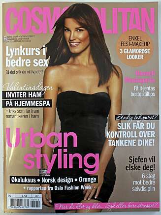 COSMOPOLITAN: Forandrer ikke på kroppene til modellene i bladet. COSMOPOLITAN: Forandrer ikke på kroppene til modellene i bladet.