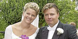 KAN BYGGE: Kim Friis Møller og kona Kathinka kan bygge nytt hus på tomten til Wenche. Her fra bryllupet i 2003. KAN BYGGE: Kim Friis Møller og kona Kathinka kan bygge nytt hus på tomten til Wenche. Her fra bryllupet i 2003.