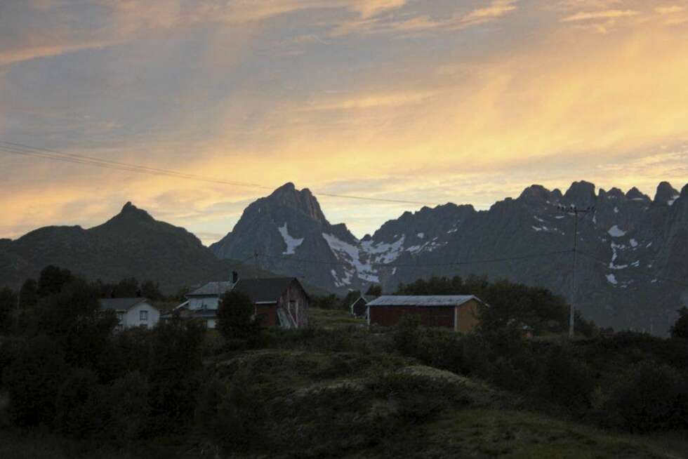 LOFOTEN: Ingvild nøt den norske naturen i sommer. LOFOTEN: Ingvild nøt den norske naturen i sommer.