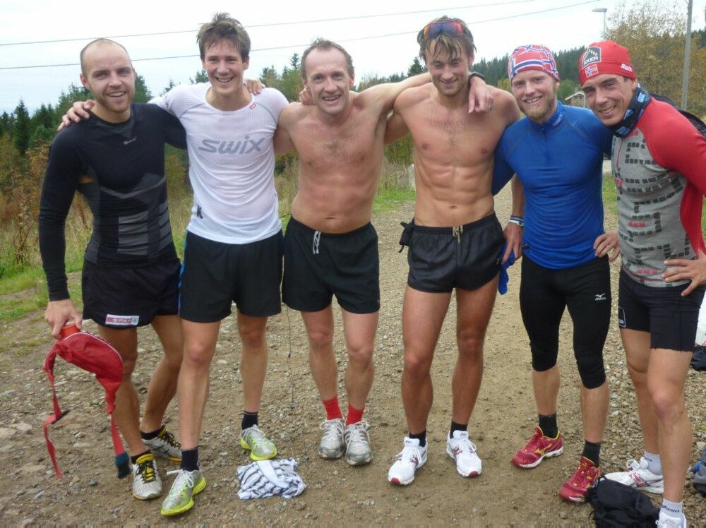 STILL ALIVE: F.v Tord A. Gjerdalen, Kristian Tettli Rennemo, Solan Gundersen, petter Northug, Martin Johnsrud Sundby, Eldar Rønning. STILL ALIVE: F.v Tord A. Gjerdalen, Kristian Tettli Rennemo, Solan Gundersen, petter Northug, Martin Johnsrud Sundby, Eldar Rønning.
