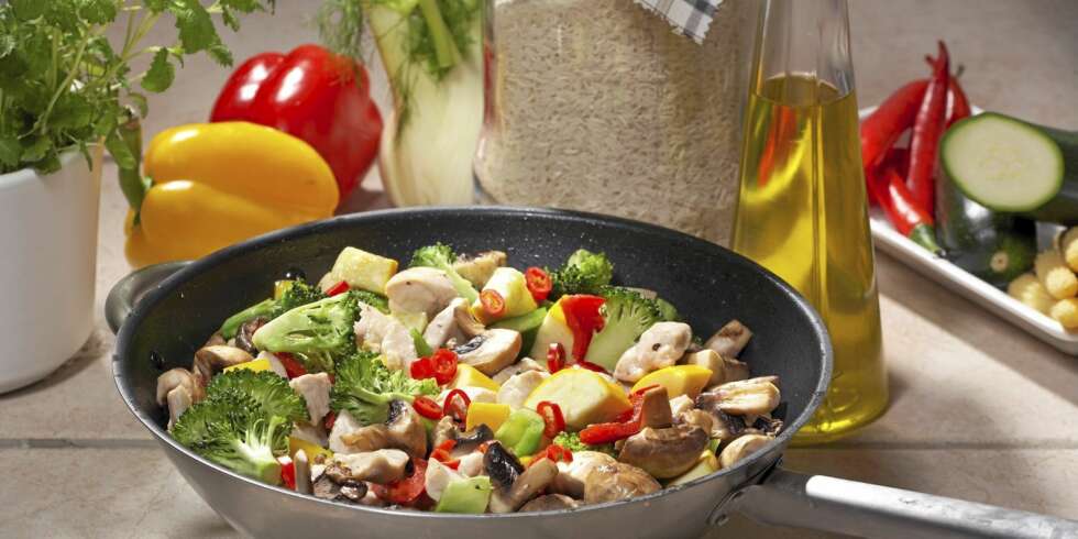 Spennende wok. Spennende wok.