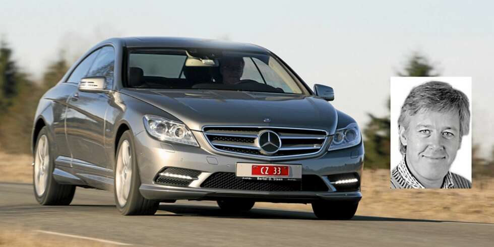 KREFTER SOM FÅ: Terje la sin elsk på kreftene i Mercedes CL 500 4Matic. 435 hester og 700 Nm er nok til å sende den nokså tunge kupeen til 100 km/t på 4,9 sekunder! KREFTER SOM FÅ: Terje la sin elsk på kreftene i Mercedes CL 500 4Matic. 435 hester og 700 Nm er nok til å sende den nokså tunge kupeen til 100 km/t på 4,9 sekunder!