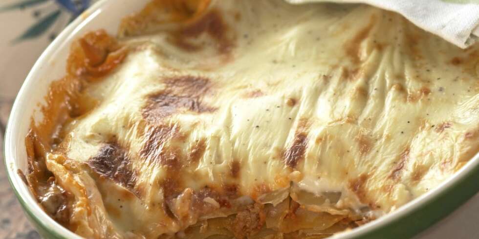Nydelig lasagne. Nydelig lasagne.