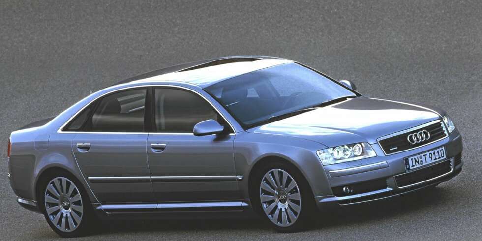 HERLIG: Audi A8 er en herlig bil. Om du går noen år tilbake i modell, er de også billige. HERLIG: Audi A8 er en herlig bil. Om du går noen år tilbake i modell, er de også billige.